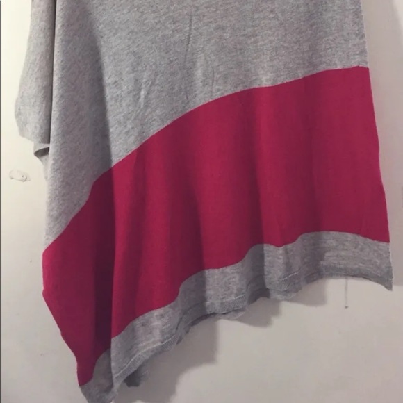 INC International Concepts Women Poncho Sweater Beige Pink L/ XL - Picture 2 of 5